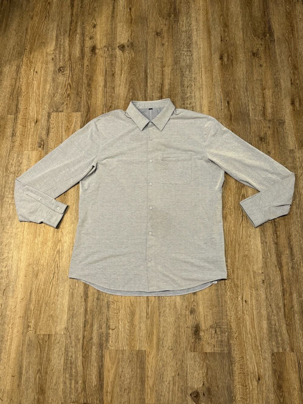 Lululemon Men's Commission Long Sleeve Shirt Size Large